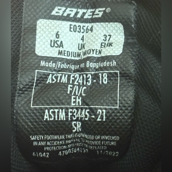 NWOT Bates Mens Tactical Sport 2 Dryguard Military Black Boot Size 6 Safety Toe - Picture 2 of 8